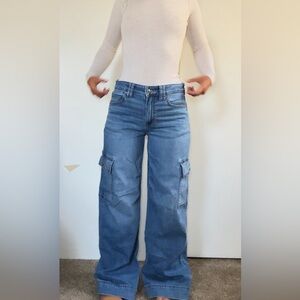 American Eagle Straight/Wide leg Jeans, Short size 4